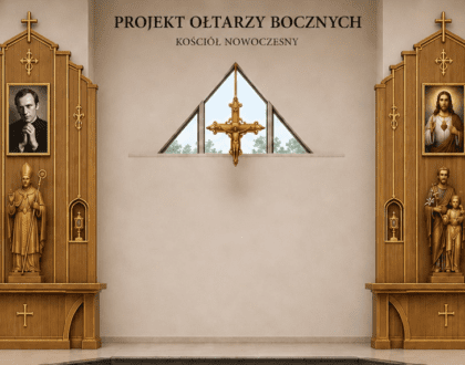 Projekt ołtarzy bocznych - 2026 r.