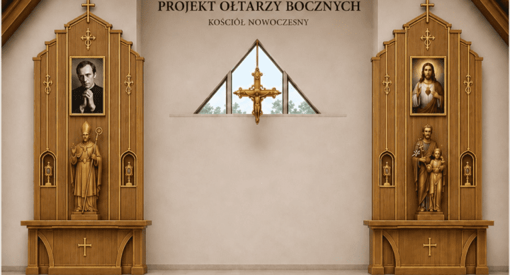 Projekt ołtarzy bocznych - 2026 r.