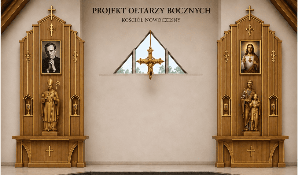 Projekt ołtarzy bocznych - 2026 r.
